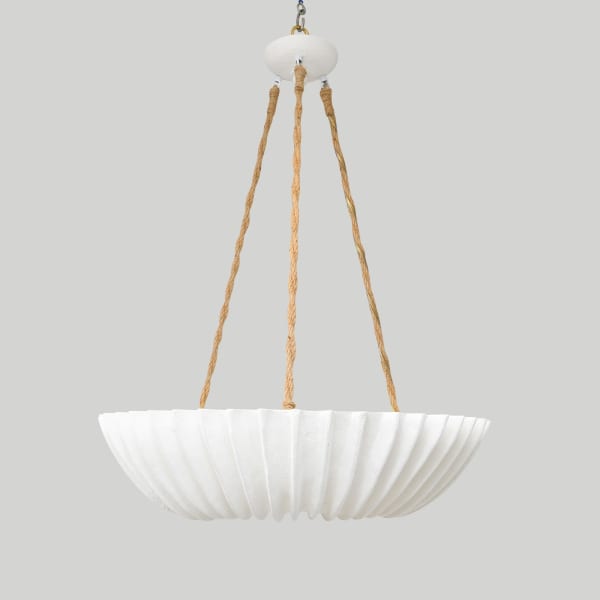 Custom Plaster Tournesol Lighting Fixture