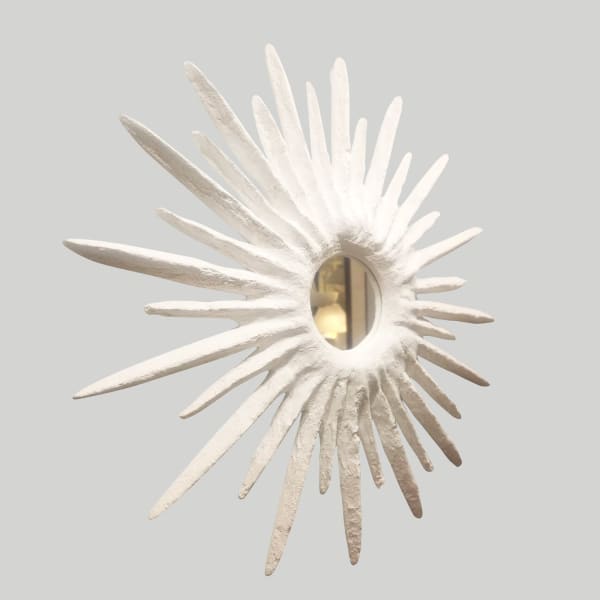 Bespoke Plaster Sunburst Mirror