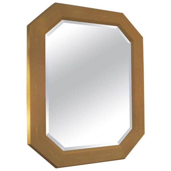 Custom Octagonal Shagreen Mirror