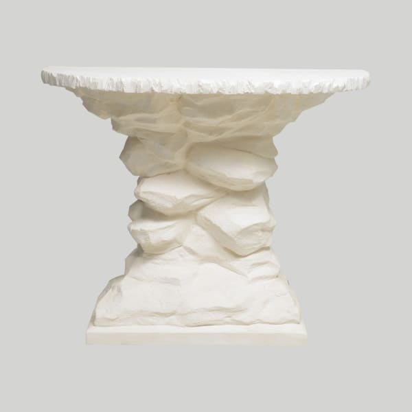 Bespoke French Plaster Brutalist Console