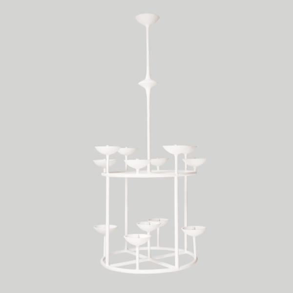 Custom 13-Arm Plaster Fixture