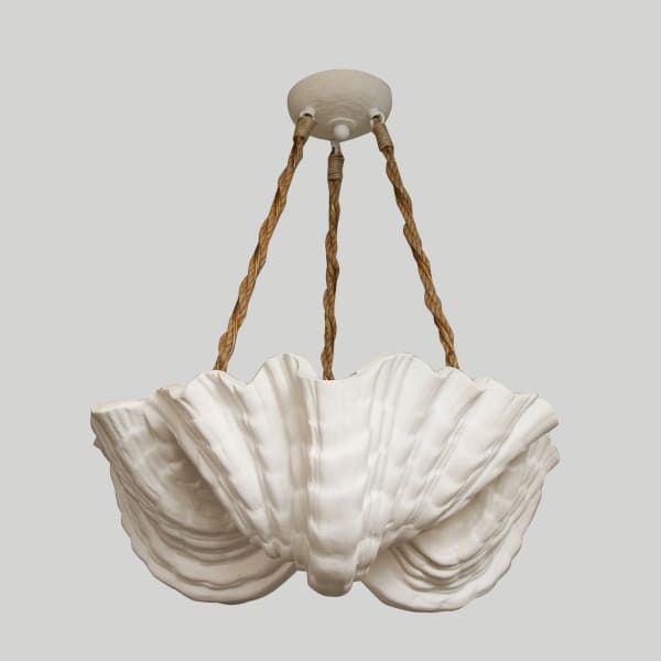Custom Coquillage Plaster Fixture