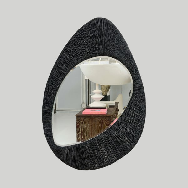 Bespoke Sculptural Slate Mirror