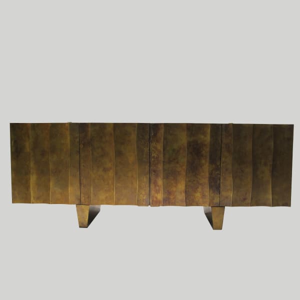 Uluwatu Sculptural Brass Patinated Sideboard