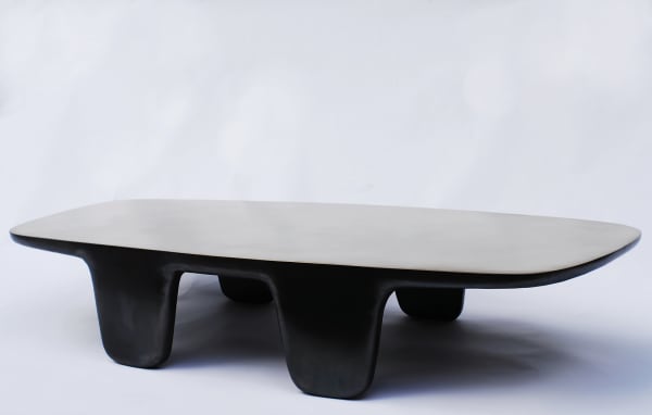 Sculptural BoBo Brass Coffee Table