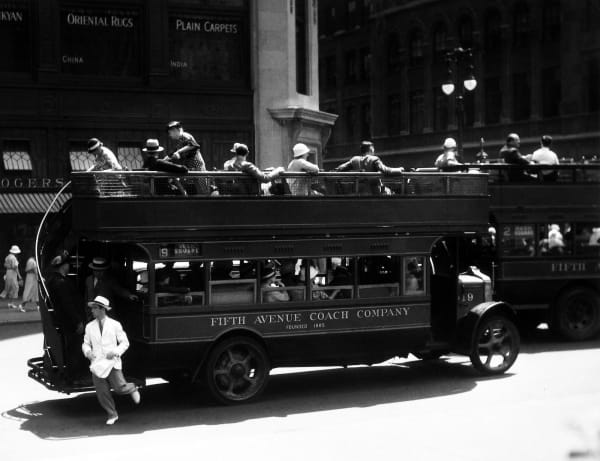 Berenice Abbott, Fifth Avenue Coach Company, New York, 1932