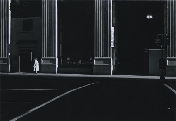 Ray K. Metzker Philadelphia Tirage gélatino argentique moderne réalisé par l'artiste 15,6 x 22,8 cm Dim. papier: 20,3 x 25,4 cm