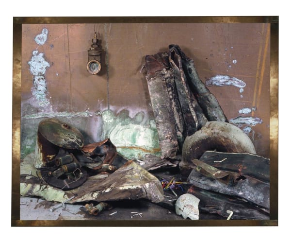 Pascal Kern Fiction Colorée Tirage Cibachrome contrecollé sur carton, encadrement cuivre