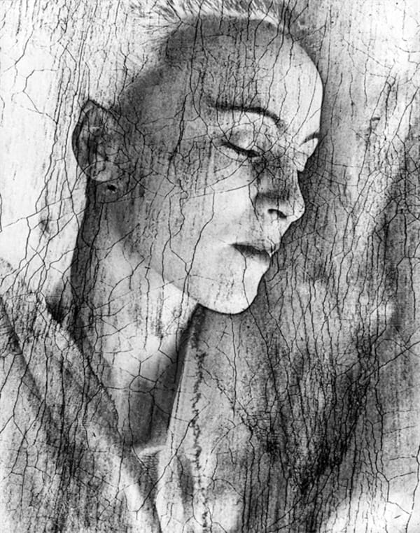 Erwin Blumenfeld Portrait, New York Tirage gélatino-argentique 26 x 33 cm Dim. papier: 49 x 62 cm