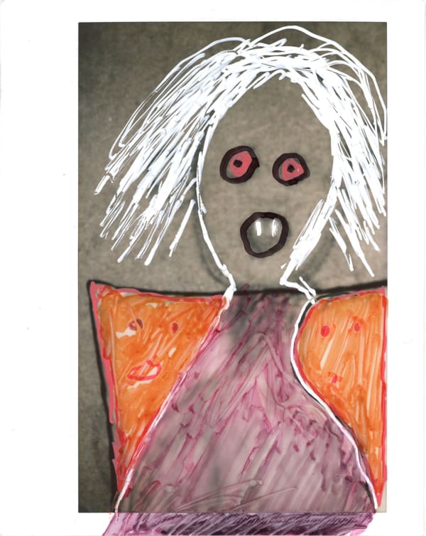 Roger Ballen, Polaroid #14, 2023
