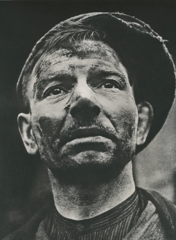 Karel Hajek, Portrait de mineur de fond, Zachraneny, c. 1934