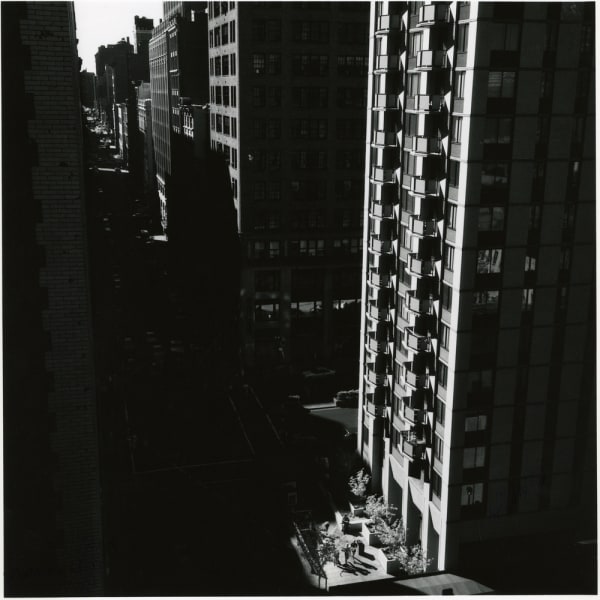Sid Kaplan, 28th & Park, Looking West, 1979