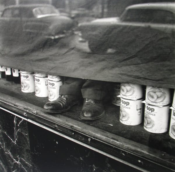 Vivian Maier Chicago, IL Tirage gélatino-argentique, posthume 30 x 30 cm Dim. papier: 40 x 50 cm