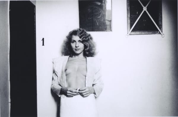 Hervé Guibert Agathe Tirage gélatino-argentique d'époque 14,6 x 22,7 cm Dim. papier: 23,7 x 30,3 cm