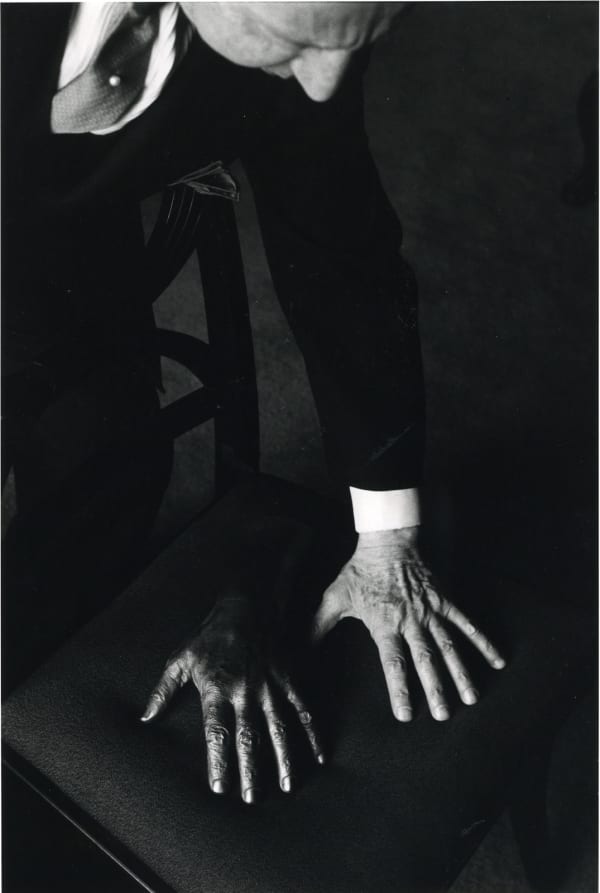 Ernst Haas, Arthur Rubinstein, Hand Sculpture, New York, 1961
