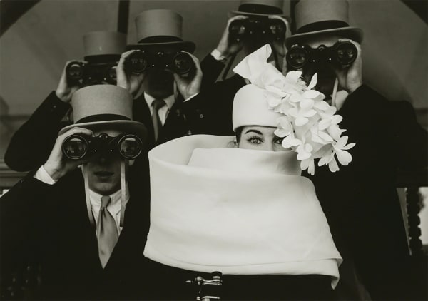 Frank Horvat, Chapeau Givenchy (b), Paris, France, pour Jardin Des Modes, 1958