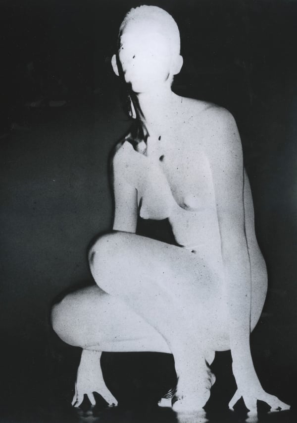 Romain Urhausen, Squatting Nude (#9), 1957