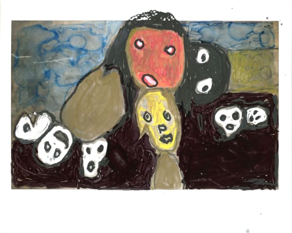 Roger Ballen, Polaroid #6, 2023