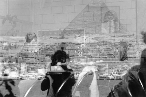 Denis Roche, The Sphinx House, Gizeh, Egypte, 22 septembre 1988