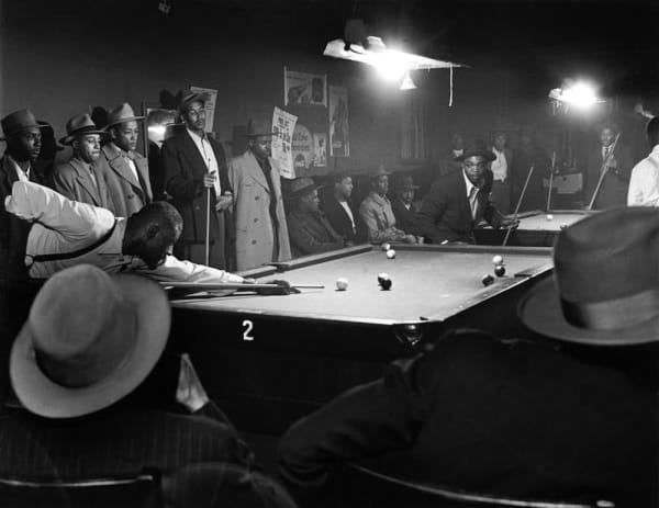 Wayne F. Miller, Afternoon game at table, 1946-1948