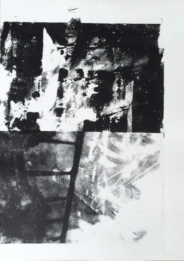 Édouard Prulhière Desafinado III Lithographie par décalque de photographies 45 x 32 cm