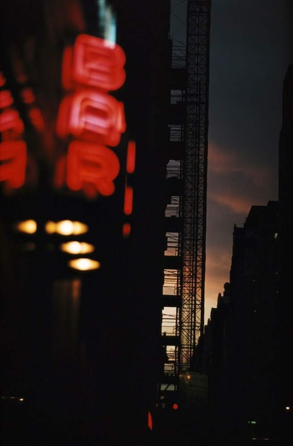 Ernst Haas New York Tirage chromogène posthume 30 x 45,6 cm Dim. papier: 40,8 x 51 cm