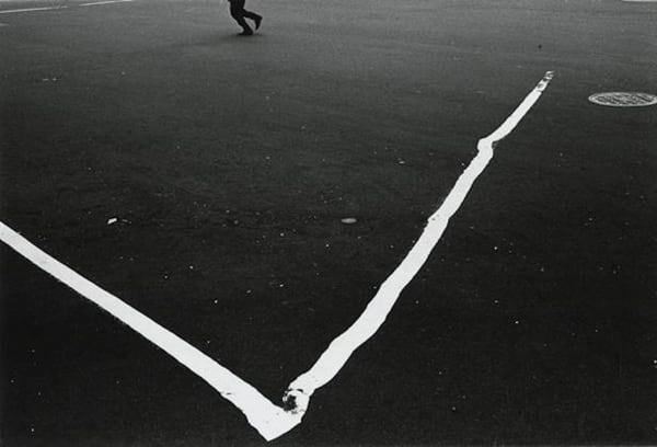 Ray K. Metzker Philadelphia Tirage gélatino-argentique postérieur, réalisé par l'artiste 15,2 x 22,2 cm Dim. papier: 16,8 x 24,2 cm