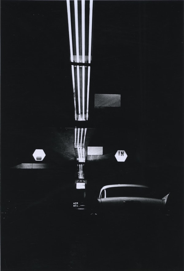 Ray K. Metzker Philadelphia Tirage gélatino-argentique d'époque, réalisé par l'artiste 15,1 x 22,3 cm Dim. papier: 20,3 x 25,4 cm