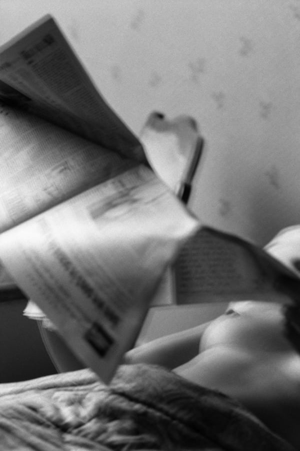 Denis Roche, Auberge de la Montespan, chambre 9, Orleans, 2 novembre 1984