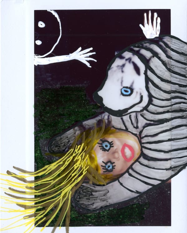 Roger Ballen, Polaroid #10, 2023