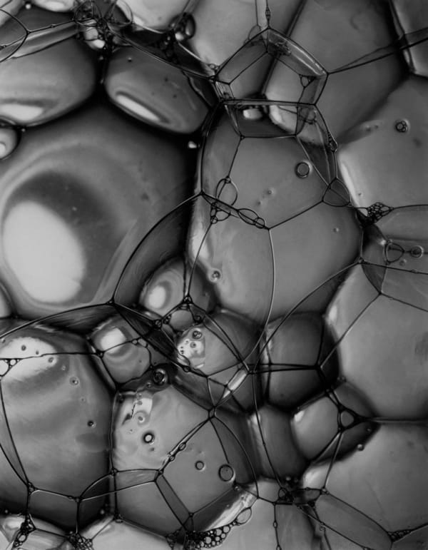 Berenice Abbott Soap Bubbles, New York Tirage gélatino-argentique postérieur 40 x 50 cm Dim. papier: 60 x 76 cm