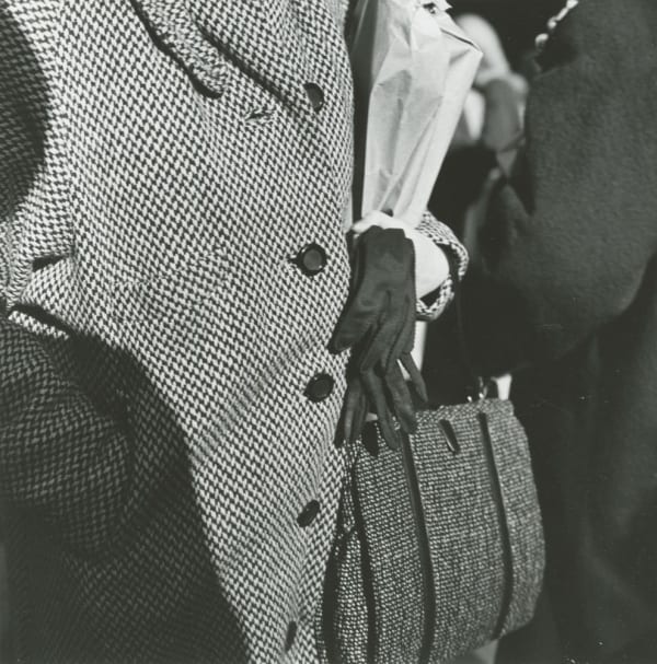 Ray K. Metzker Chicago Tirage gélatino-argentique d'époque, réalisé par l'artiste 18,3 x 18,4 cm Dim. papier: 20,2 x 25,2 cm