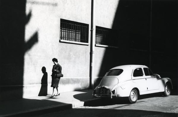 Ray K. Metzker Marseille, France Tirage gélatino-argentique d'époque, réalisé par l'artiste 22,5 x 15 cm Dim. papier: 20,2 x 25,2 cm