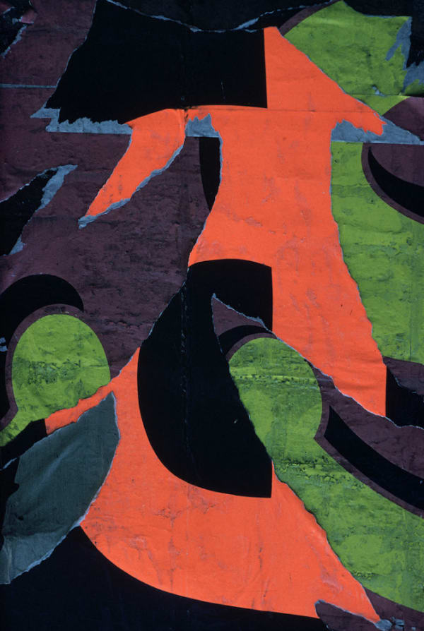Ernst Haas, Torn Poster, NYC, 1960