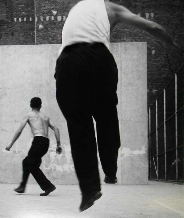 Leon Levinstein, Handball Players, Houston Street, New York, c. 1969