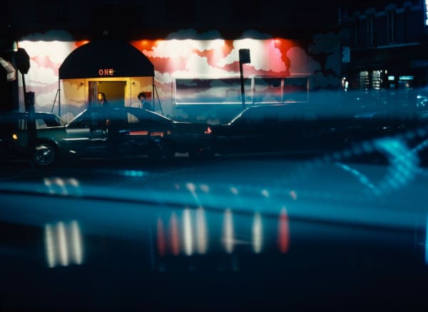 Ernst Haas One, New York, USA Tirage chromogène posthume 47,8 x 66 cm Dim. papier: 50,2 x 76 cm