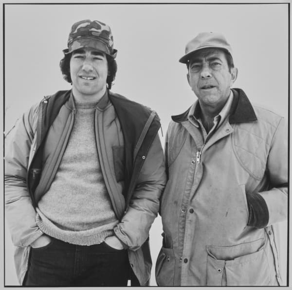 Steven Rifkin Untitled, Butch & Dan Tirage gélatino-argentique 17,8 x 17,8 cm Dim. papier: 20,3 x 25 cm