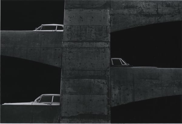 Ray K. Metzker Washington, D.C. Tirage gélatino-argentique postérieur, réalisé par l'artiste 15,1 x 22,2 cm Dim. papier: 20,2 x 25,4 cm