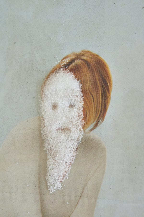 Paul Pouvreau Mascarade Tirage pigmentaire sur papier Platine Fibre Rag 310gr. Canson 50 x 33,5 cm Dim. papier: 50 x 33,5 cm