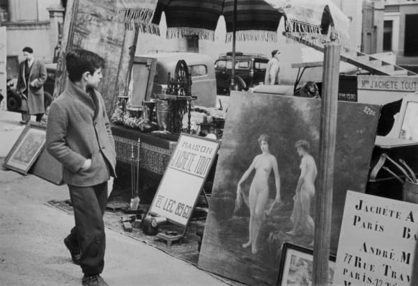 Sabine Weiss, Marché aux puces, Paris, 1952