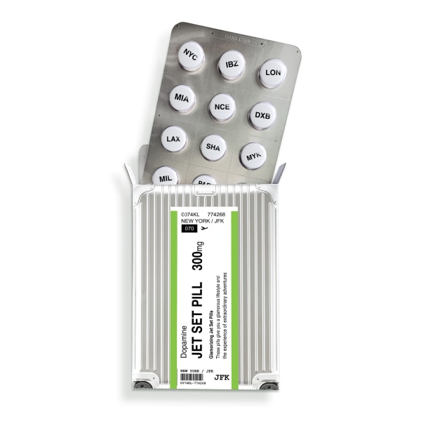 Diana Korn, Jet Set Pill, 2024