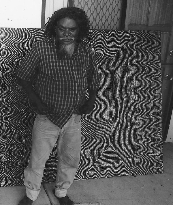 Request full overview of available works by Warlimpirrnga Tjapaltjarri