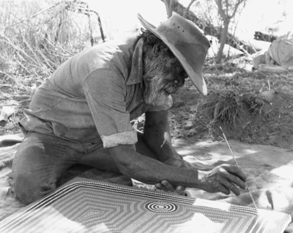 Request more information about the work of Mick Namarari Tjapaltjarri