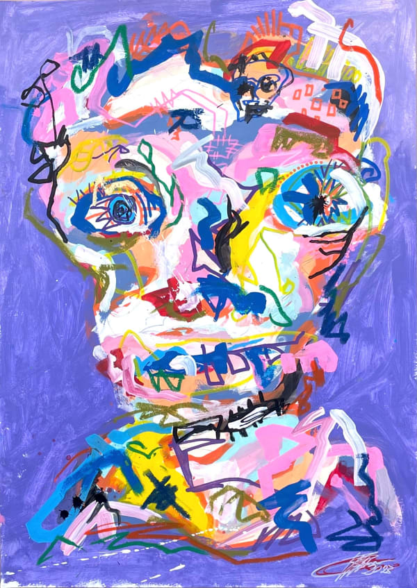 Wide Open, 2023 70 x 50 cm 27.6 x 19.7 inch