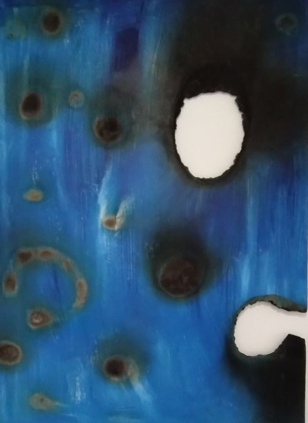 Joel Peter Levack, Untitled (Blue), 2024