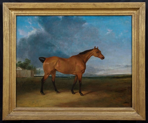 Abraham Cooper, Bay horse in a landscape, c1820