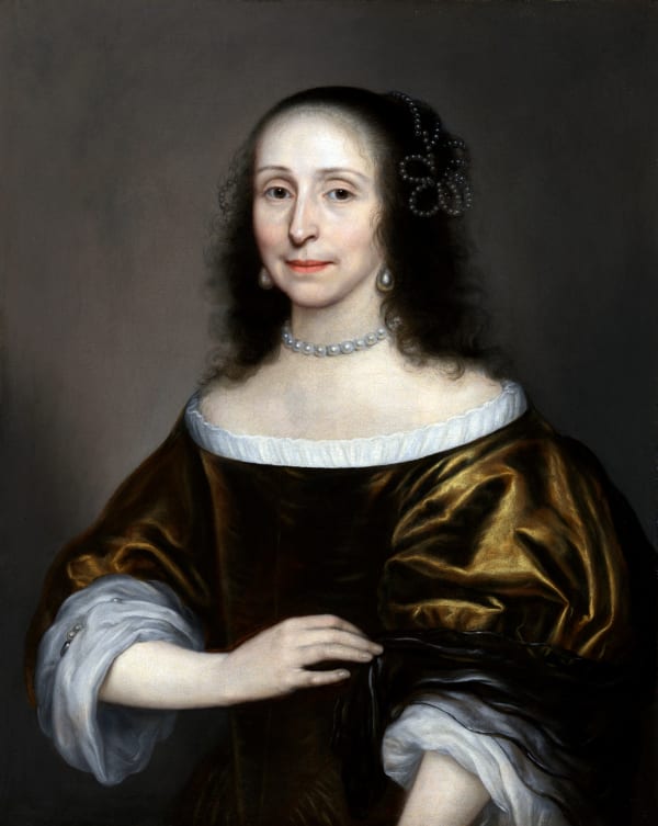 Cornelius Johnson - Portrait of a young lady, 1645