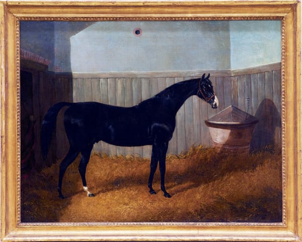 John Frederick Herring Jnr, Lord Grosvenor's 'Launcelot' in his box, 1840