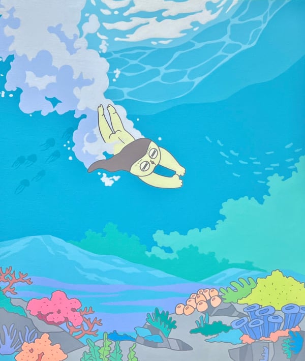 EUNHYE YANG, Underwhere? (다이빙 중 팬티실종), 2025