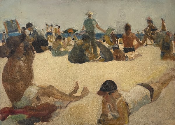 Nathan Hoffman, Coney Island Beach, July 9, 1941